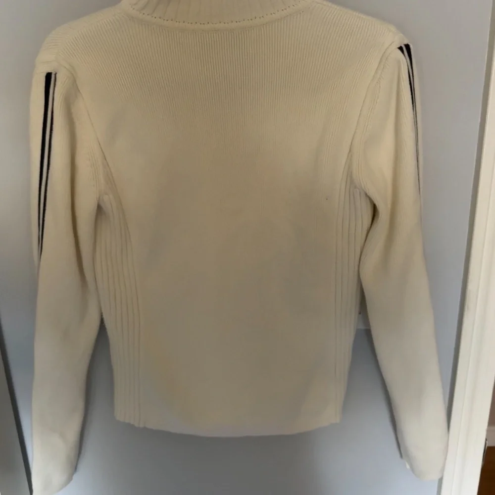 Tommy Hilfiger Women's Off-White Zip-Up Jacket